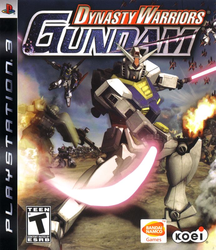 Dynasty Warriors Gundam box art for Xbox 360